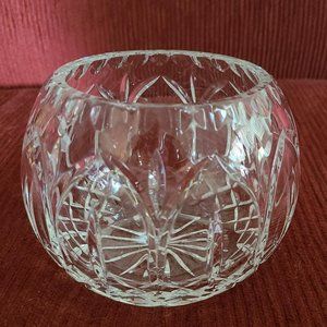 Unique Round Crystal Bowl/Vase